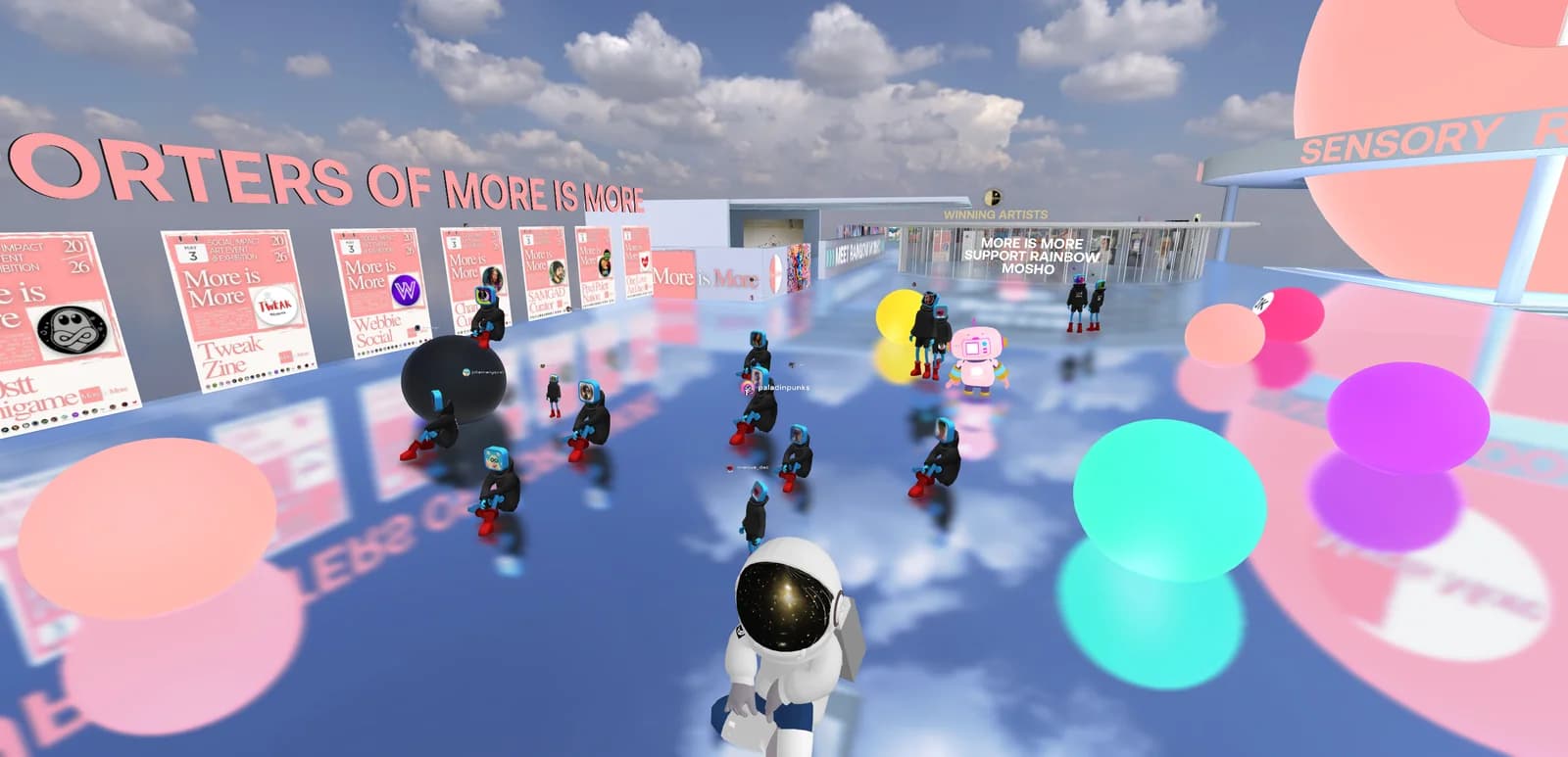 More is More in the metaverse