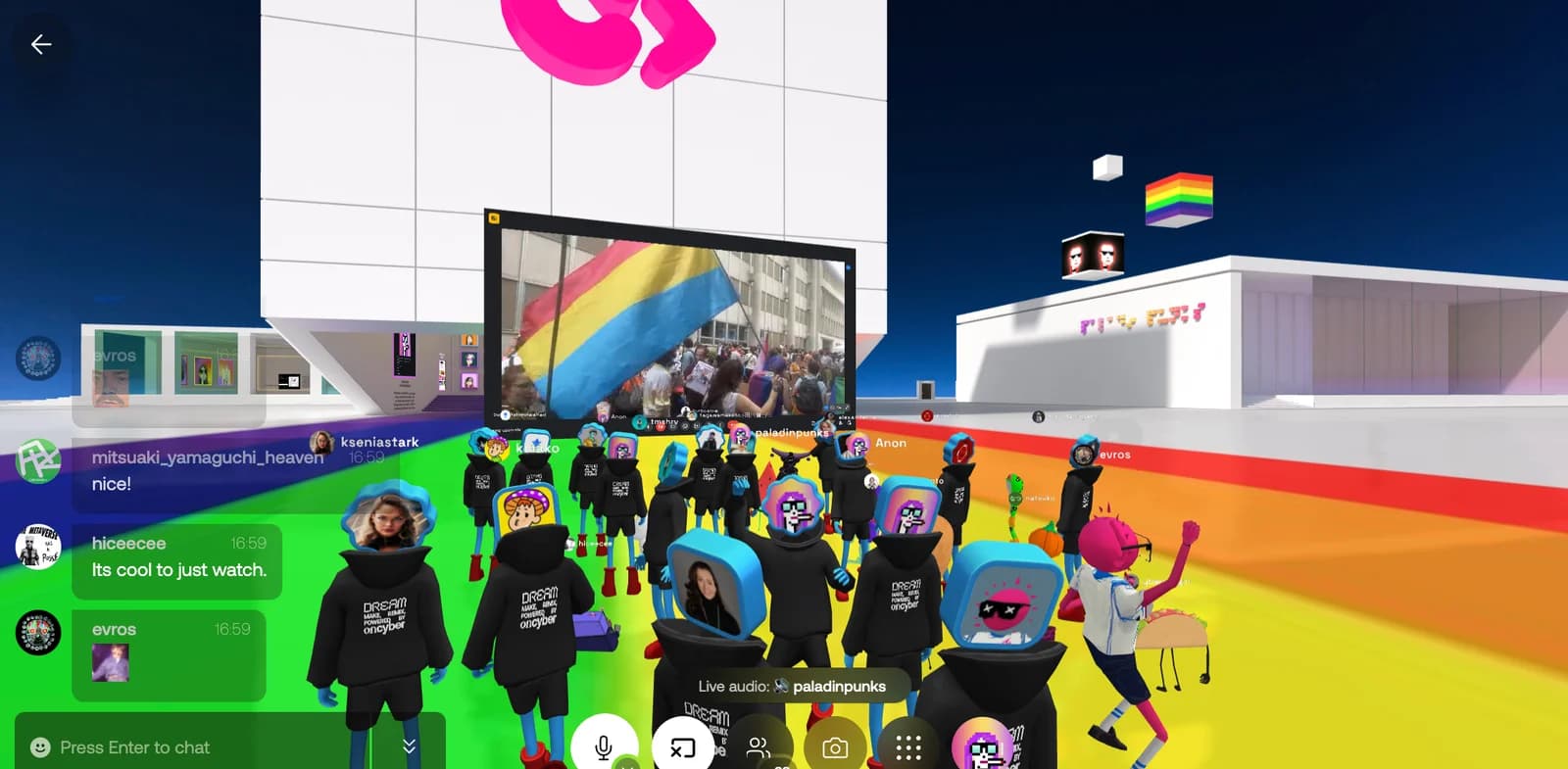 Pride Belgium in the metaverse