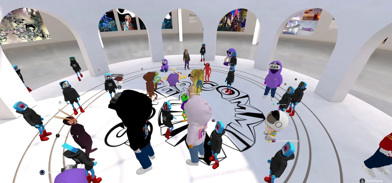 Supercommunity in the metaverse
