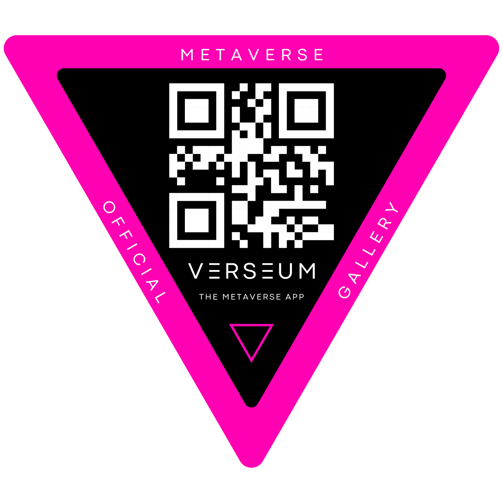 Scan to open Verseum, the official metaverse gallery
