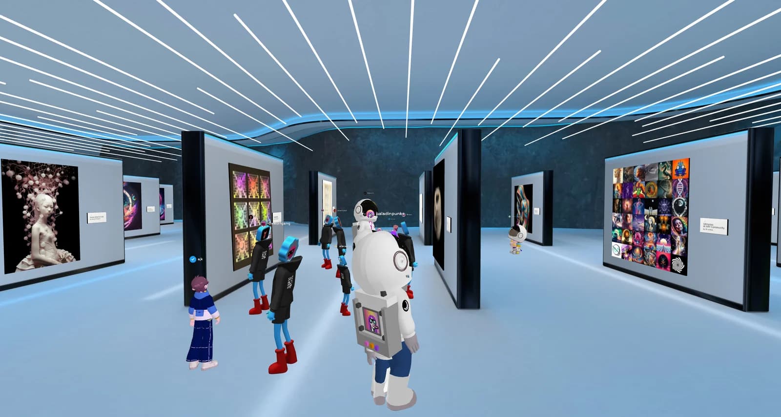 MoonMars in the metaverse