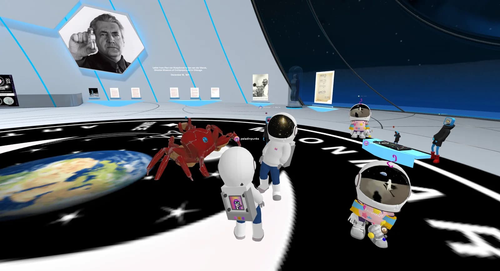 MoonMars in the metaverse