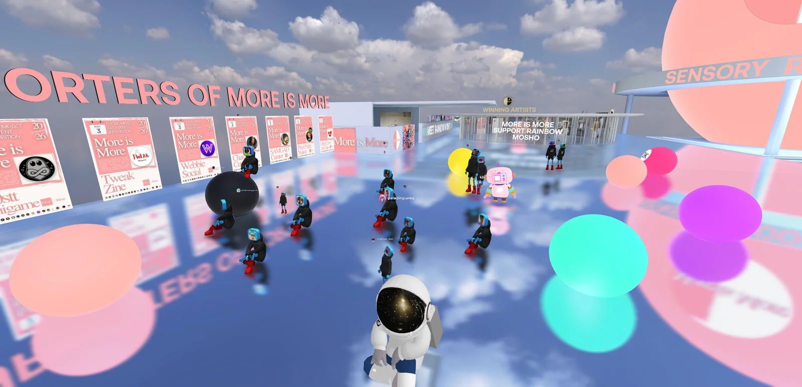 More is More in the metaverse